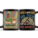 I'm Mr. Fix It - Gift For Father - Personalized Custom Black Mug