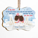 Christmas How Truly Amazing You Are - Gift For Sisters And Best Friends - Personalized Custom Wooden Ornament