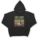 Pet Lovers I Like Dogs & Maybe 3 People - Personalized Custom T Shirt
