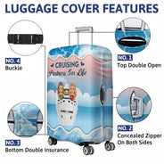 Cruising Couple Together We Have It All - Personalized Custom Luggage Cover
