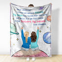 We Weren't Sisters By Birth - Gift For Bestie - Personalized Fleece Blanket