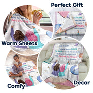 We Weren't Sisters By Birth - Gift For Bestie - Personalized Fleece Blanket