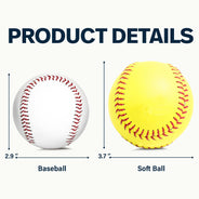 Custom Photo Behind Every Baseball Player - Gift For Baseball Players - Personalized Baseball, Softball