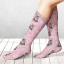 Custom Photo Face Cut Family Children Pet - Gift For Father, Mother, Family - Personalized Socks