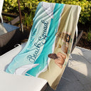 Beach Squad - Gift For Family, Dad, Mom, Couple - Personalized Beach Towel