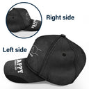 Hand Punch Line Sketch Dad Since - Personalized Classic Cap