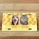 Custom Photo Dog Cat - Personalized License Plate