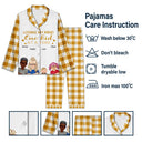 Losing My Mind One Kid At A Time - Anniversary, Birthday Gift For Spouse, Husband, Wife, Mom, Dad - Personalized Custom Long Pajamas Set