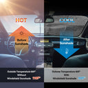 Funny Dogs And Cats - Gift For Pet Lovers - Personalized Auto Sunshade
