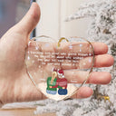 Gift For Bestie,Gift For Sisters,Gift For Women,Gifts For Colleagues,Happy,Christmas - Friendship Isn't About Who You've Known The Longest - Personalized Heart Shaped Glass Ornament