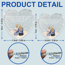 Gift For Bestie,Gift For Sisters,Gift For Women,Gifts For Colleagues,Happy,Christmas - Friendship Isn't About Who You've Known The Longest - Personalized Heart Shaped Glass Ornament