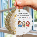 Sentimental, Gift For Bestie, Vector - It Takes A Long Time To Grow An Old Friend For Besties Best Friends - Personalized Resin Ornament