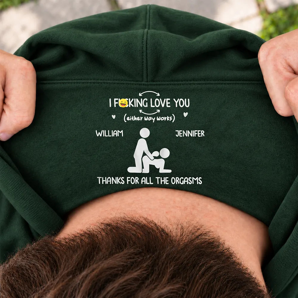 Gift For Couples,Gift For Him,Gift For Husband,Humorous,Icon,Top Market - Naughty Gift For Husband - Personalized Cheeky Hidden Message T Shirt
