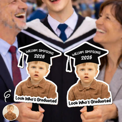 Graduation Handheld Fan