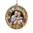 Custom Photo I Am Always With You - Memorial Gift - Personalized Suncatcher Ornament