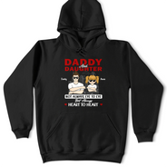Gift For Father,Dad,Daughters (Adult),Gift For Daughter,Happy - Daddy & Daughter Not Eye To Eye - Personalized T Shirt