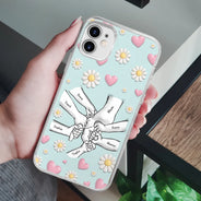 Gift For Mother, Gift For Grandma, Happy, Mom - Children - Mom We Love You - Personalized Clear Phone Case