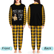 Custom Photo Most Likely To - Gift For Family - Personalized Unisex Pajamas Set