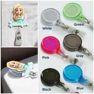 Nurse,Gift For Women,Gift For Men,Happy,Gift For Yourself- 3D Effect Nurse Name - Personalized Badge Reel
