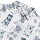 Custom Photo, Art Design, Summer, Pet Lovers, Playful, Photo - Pencil Sketch - Remove BG - Custom Photo Pencil Sketch Portrait Pet Mom Pet Dad - Personalized Hawaiian Shirt