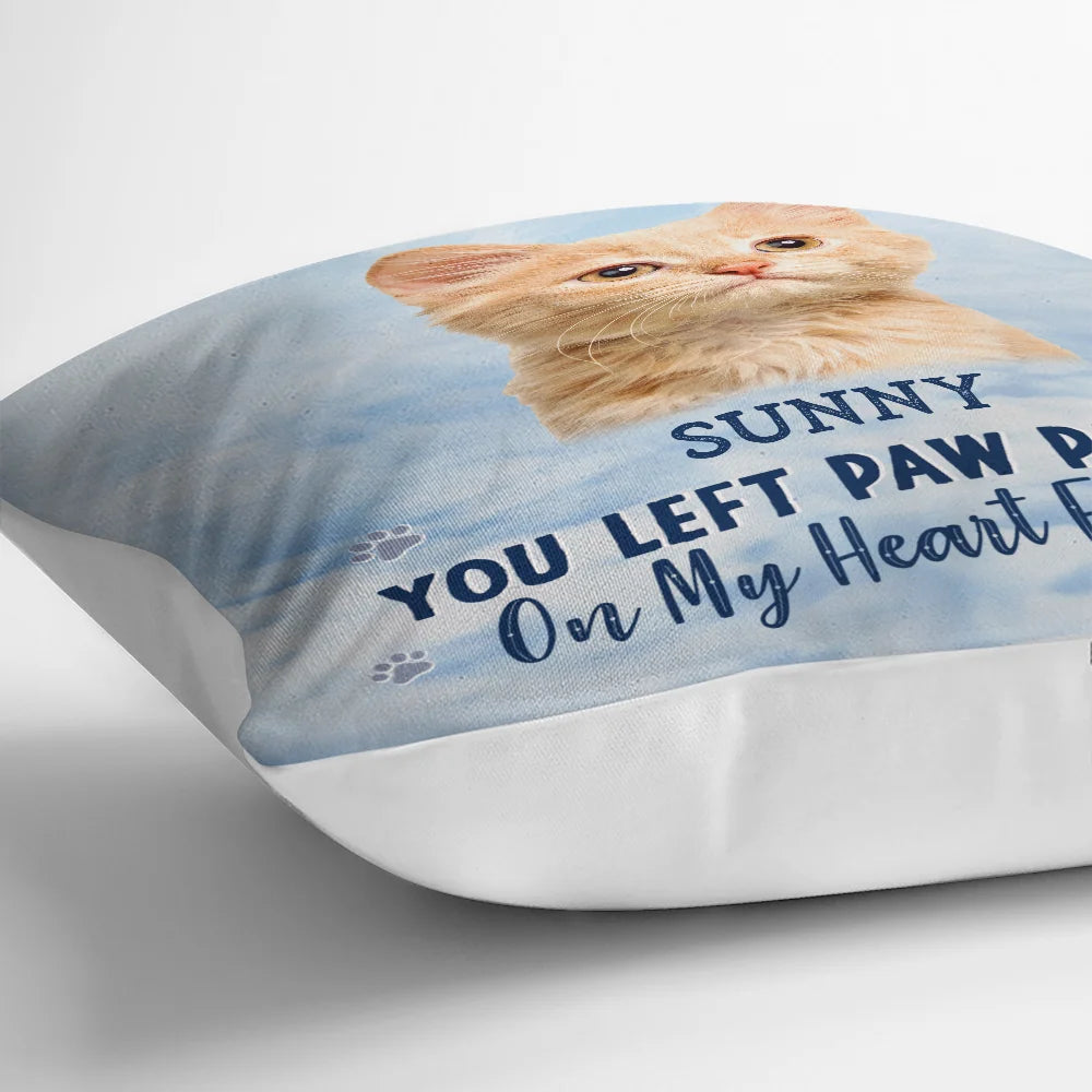 Sentimental,Custom Photo,Pet Lovers,Memorial,Upload Full Photo - Custom Photo I Will Carry You With Me - Personalized Pillow