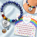 Art Design,Sympathetic,Pet Lovers,Memorial,Photo - Pencil Sketch - Bold - Custom Photo Bold Sketch Pet Memorial I'm At The Rainbow Bridge - Personalized Rainbow Bridge Bracelet