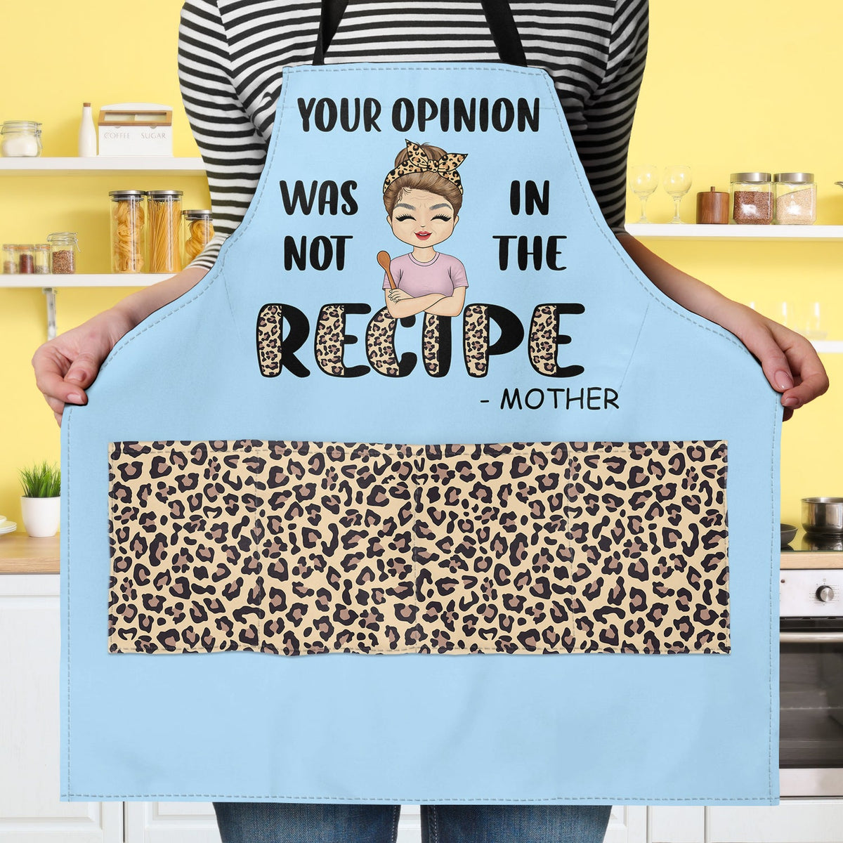 Cooking In The Recipe - Funny Gift For Wives, Mothers - Personalized Apron