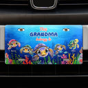 Sea Turtle Belongs To - Personalized License Plate