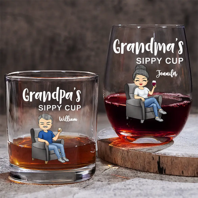 Combo Wine And Whiskey Glass