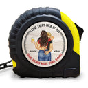 Gift For Couples,Gift For Husband,Gift For Wife,Gift For Boyfriend,Gift For Girlfriend,Funny - Kissing Couple Love Every Inch Of You - Personalized Tape Measure