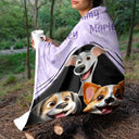 Dog Lovers,Pet Lovers,Dog Mom,Dog Dad,Pet Mom,Pet Dad - Dogs Make Life Better - Personalized Fleece Blanket, Sherpa Blanket