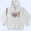 Afro Mom,Love - Dope Black Mom - Personalized T Shirt