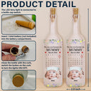 Custom Photo Calendar The Day You Became My Mommy - Personalized Bottle Light