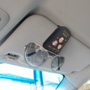 Custom Photo,Gift For Father,Gift For Grandpa,Happy,Non-Eng,Photo,Adorable - Custom Photo Drive Safe Daddy I Love You - Personalised Sunglasses Holder For Car Visor