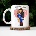 I Love You For Your Personality Kissing Couple - Anniversary, Vacation, Funny Gift For Couples, Family - Personalized Mug
