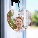 Custom Photo When You Miss Me Hold This Little Heart - Loving, Memorial Gift For Family, Siblings, Friends - Personalized Acrylic Keychain