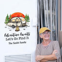 Wanderlust Find What You Love And Let It Save You - Gift For Camping Lovers - Personalized Camping Decal, Decor Decal