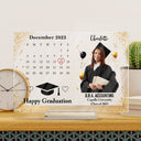 Custom Photo Happy Graduation - Graduation Gift For Friends, Family - Personalized Horizontal Rectangle Acrylic Plaque