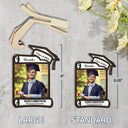 Custom Photo Graduation Appreciation - Graduation Gift For Friends, Family - Personalized 2-Layered Wooden Plaque With Stand
