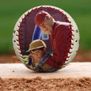 Custom Photo MVP Most Valuable Papa - Gift For Dad, Father, Grandpa, Sport Fans - Personalized Baseball, Softball