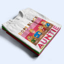 Dope Black Auntie Hot Pink Retro - Personalized T Shirt