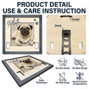 Custom Photo Dog Cat Pet Name - Personalized Pet Loss Sign, Collar Frame