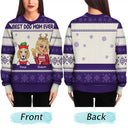 Best Dog Mom Ever Christmas - Personalized Unisex Ugly Sweater
