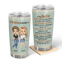 Best Friends Besties Forever - Gift For BFF And Colleagues - Personalized Custom Tumbler