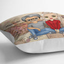 Together Since Family Husband Wife - Couple Gift - Personalized Custom Pillow