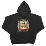 MVP Most Valuable Papa - Gift For Dad, Father, Baseball, Softball Fans - Personalized Custom T Shirt