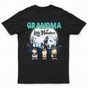Grandma Of Little Monsters - Halloween Gift For Grandma, Grandparents, Mom, Dad, Family - Personalized T Shirt