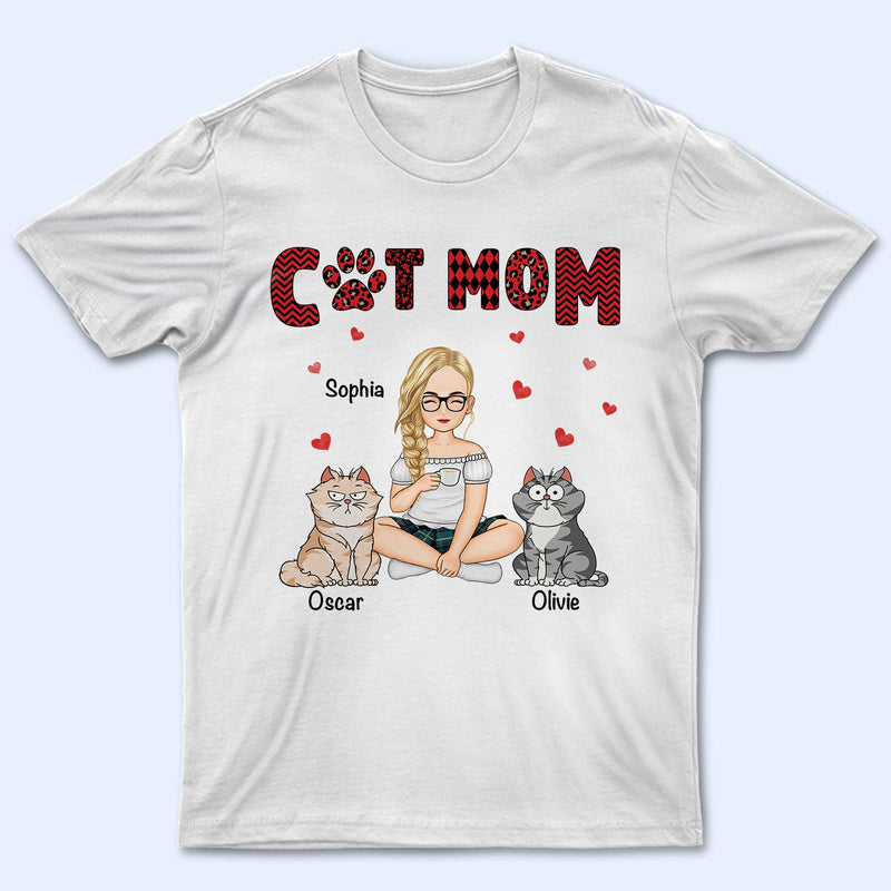 Just A Girl Who Love Cats - Gift For Cat Lovers - Personalized Sweatshirt