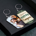Custom Photo Keys To The Camper - Anniversary, Loving Gifts For Couples, Husband, Wife, Camping Lovers - Personalized Aluminum Keychain