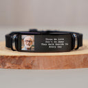 Custom Photo,Memorial,Family,Gift For Father,Gift For Mother,Sad - Custom Photo I'll Carry You With Me Memorial - Personalised Engraved Bracelet